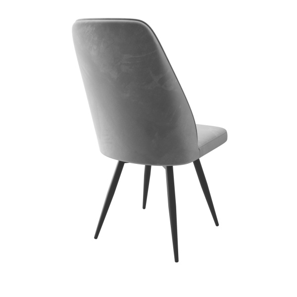 Стул LEONARD-M STEEL DIVA 09  BK